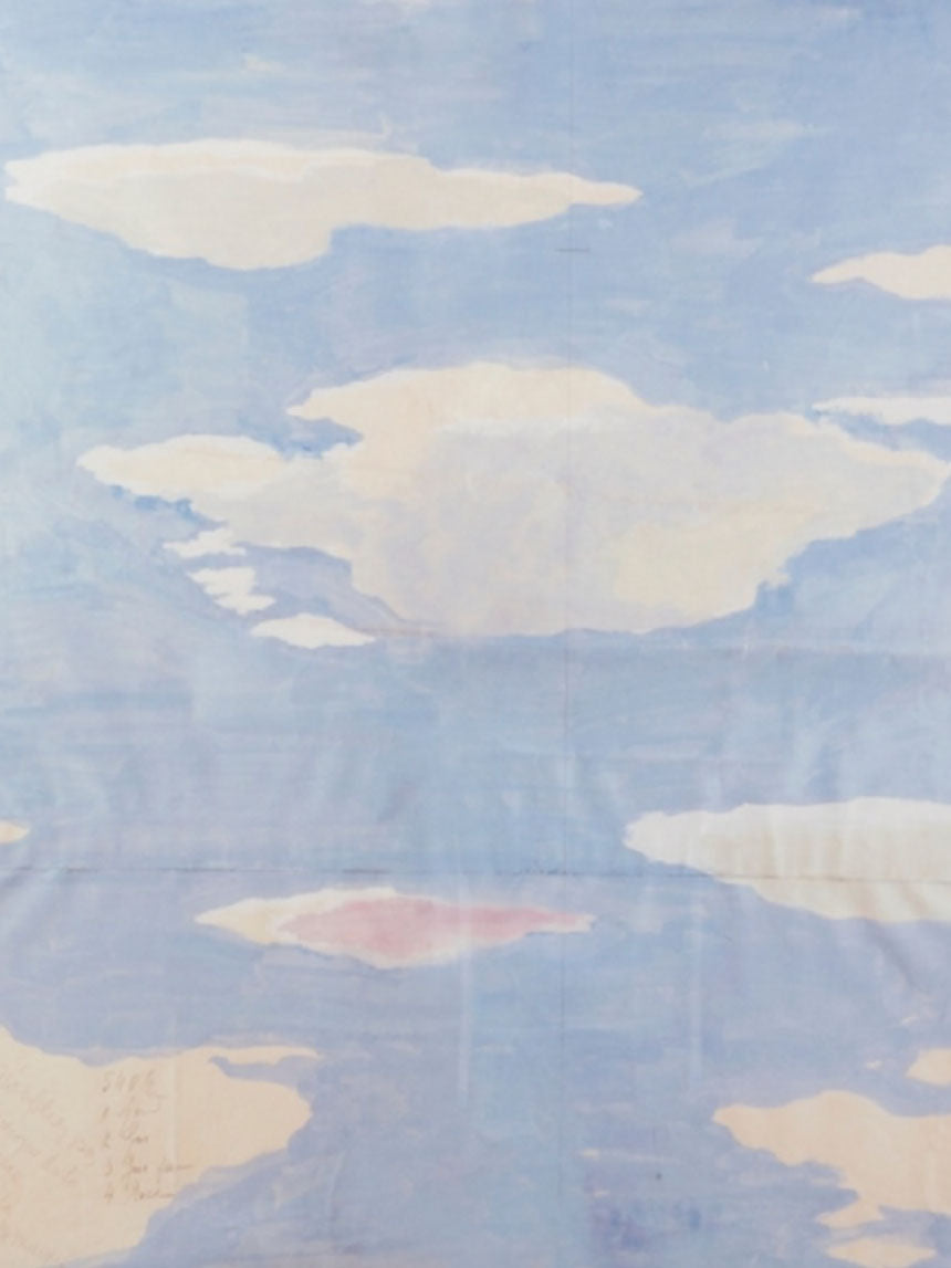 Image of cloud art image called Les Nuages for display