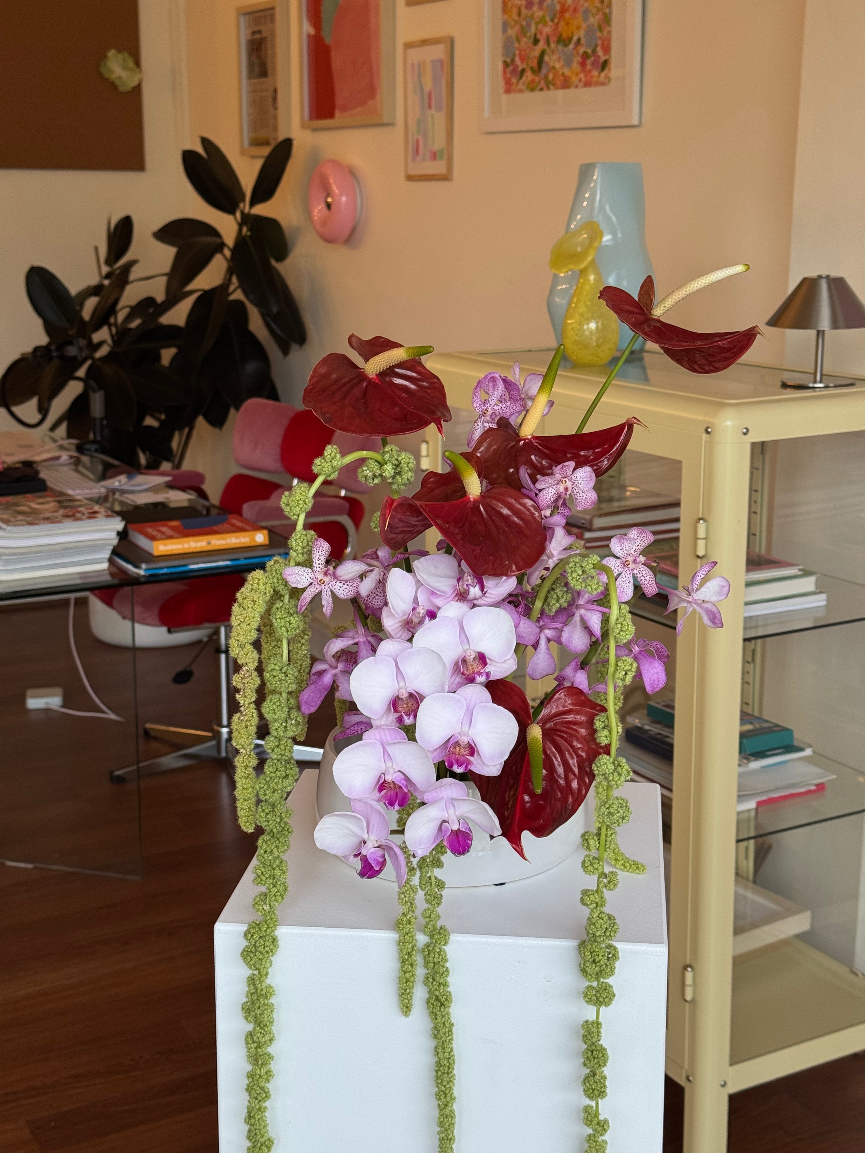 Sculptural Floral Design Workshop Saturday 29 August, 2pm-3.30pm