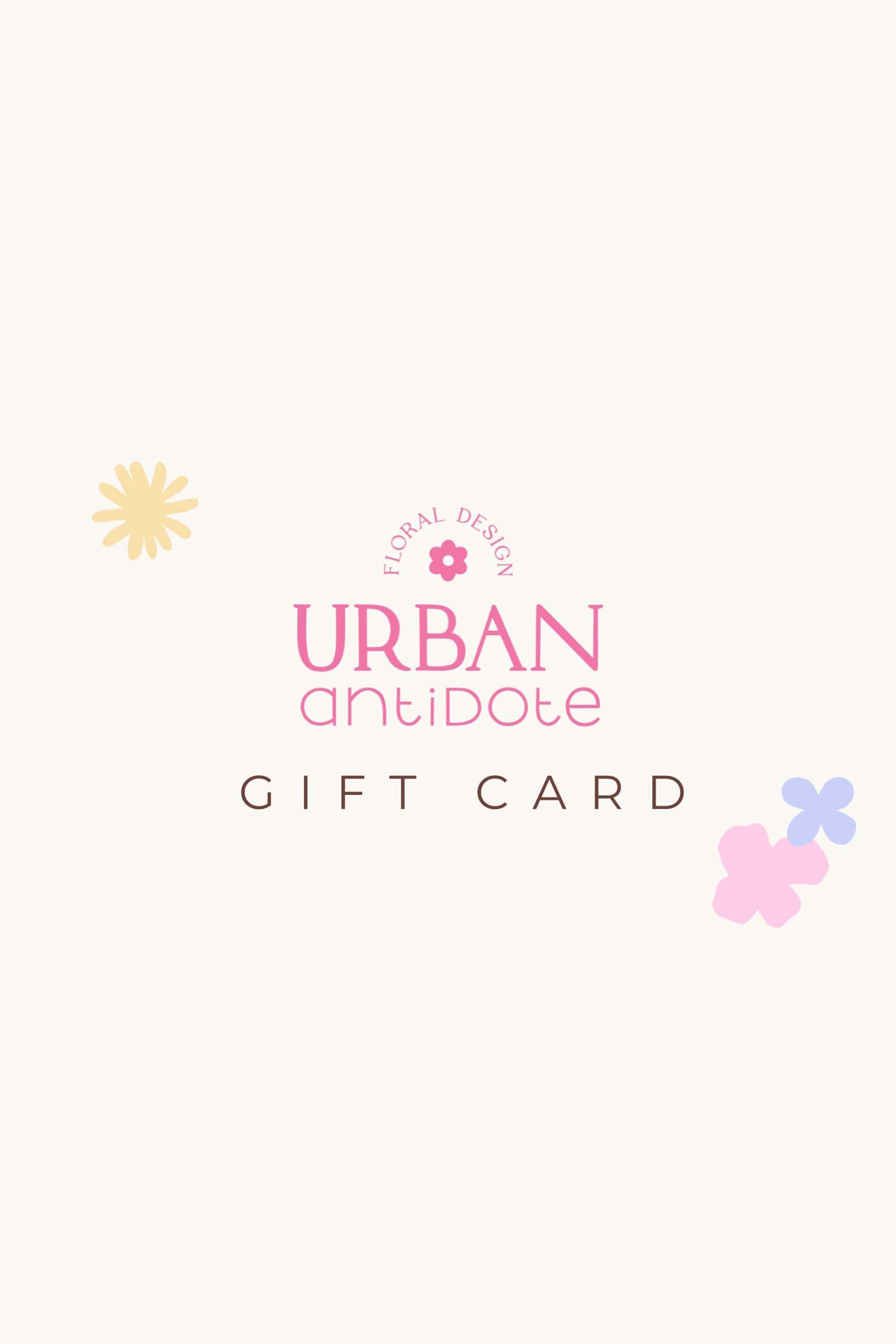 Urban Antidote Gift Card