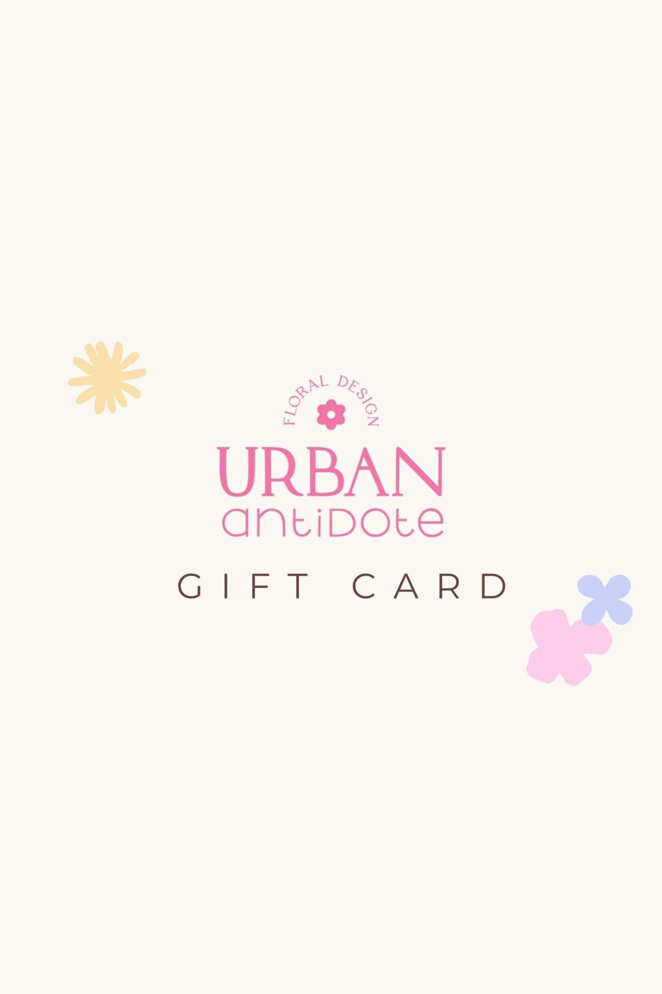 Urban Antidote Gift Card - Urban Antidote