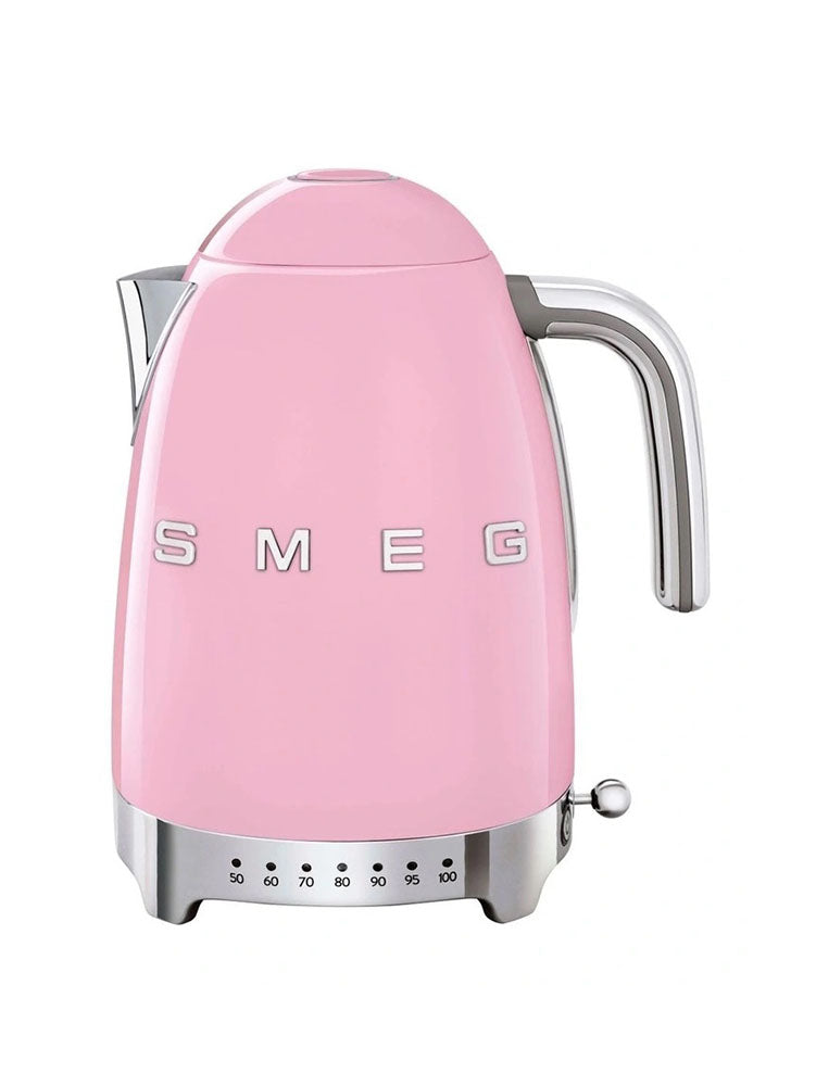 Pink smeg kettle vintage style